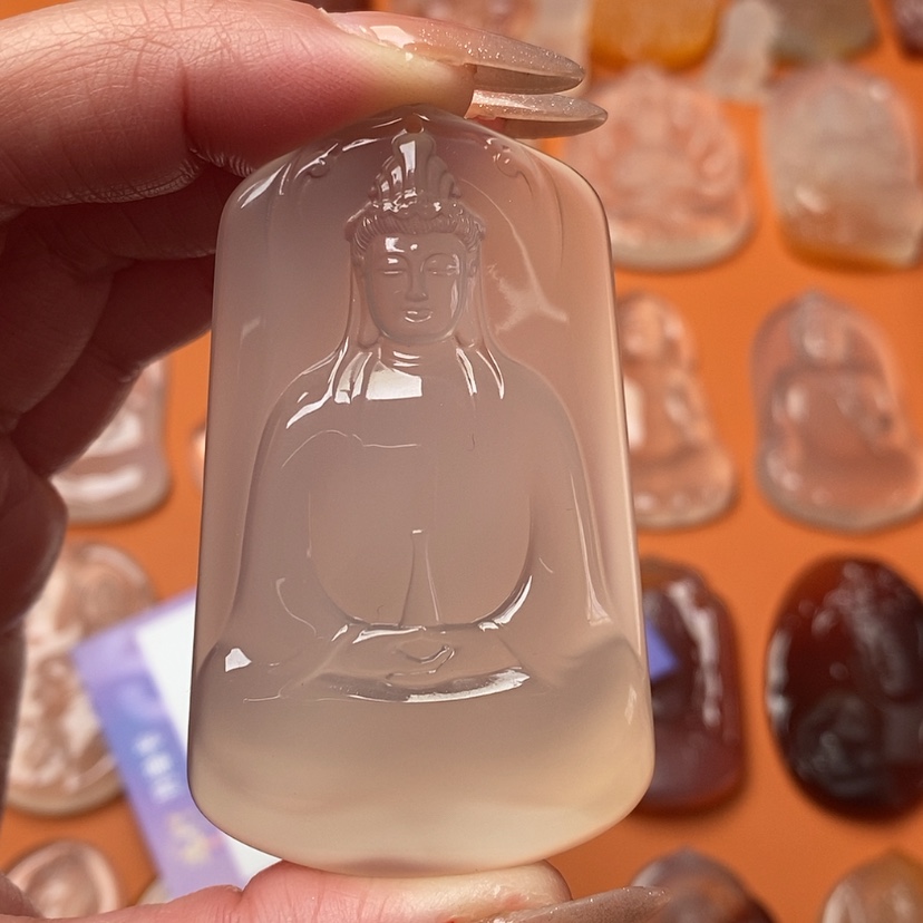 【闪购商品】玛瑙/玉髓颈饰未镶嵌王*叔