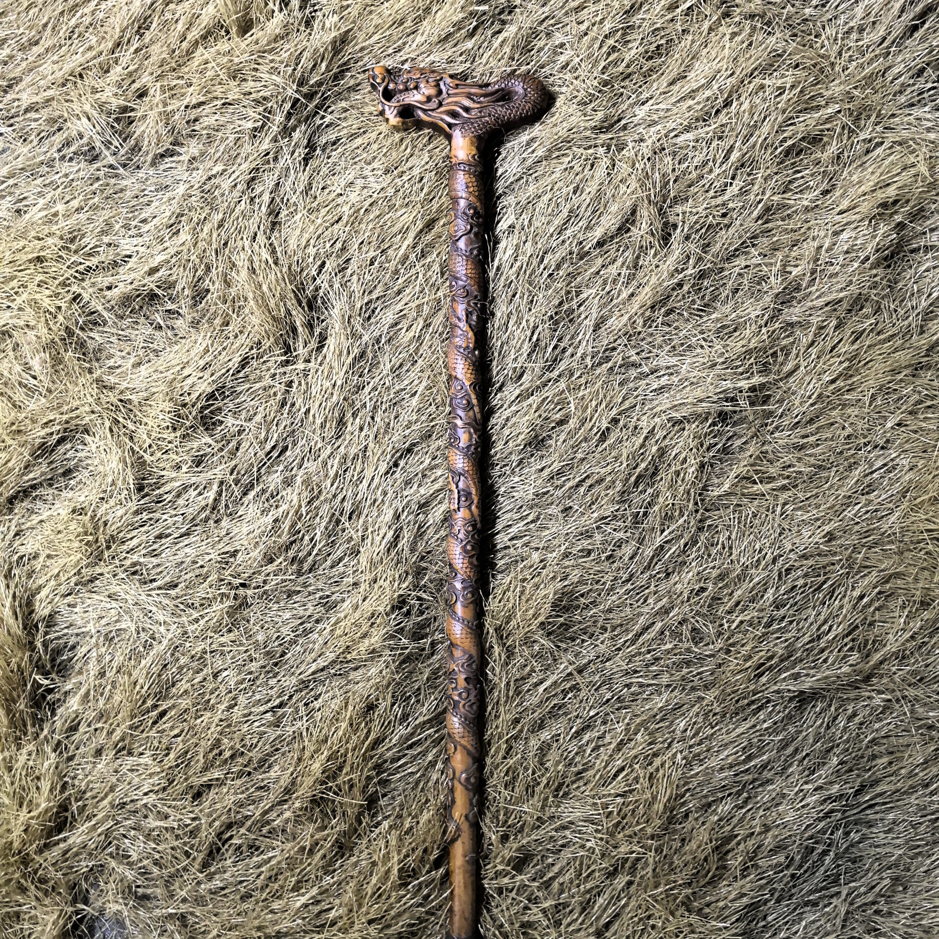 （闪购链接）龙纹拐杖