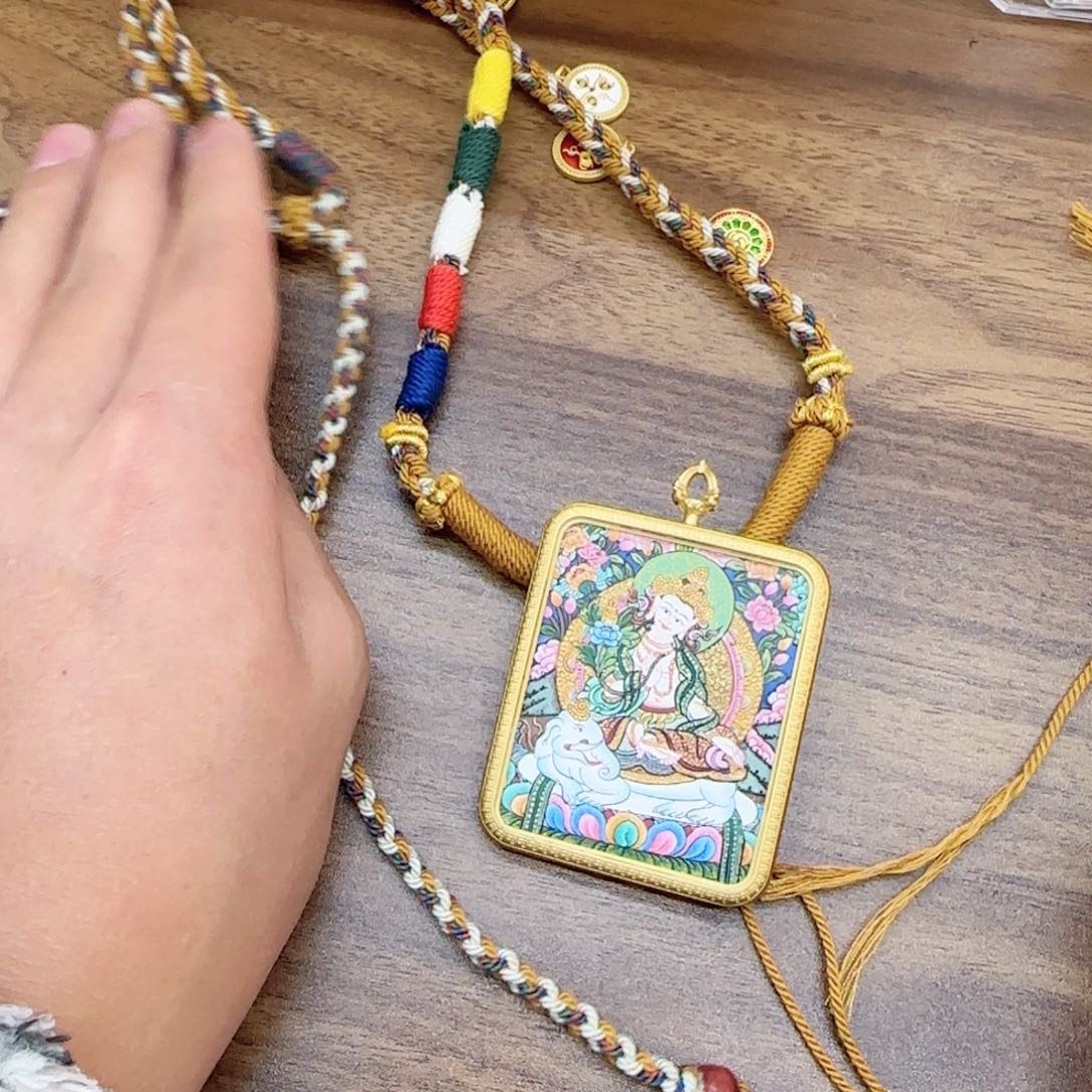 吊坠蹦***?木槿手绘直播间A007