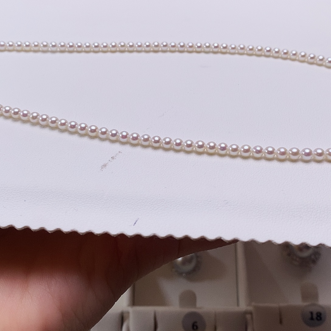 淡水珍珠颈饰银S925镶嵌