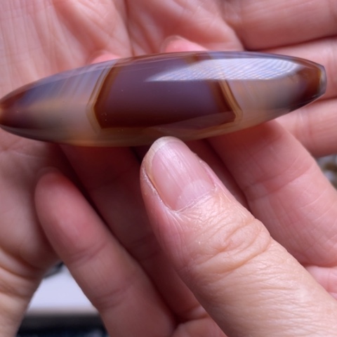 玛瑙吊坠未镶嵌玛瑙桶珠