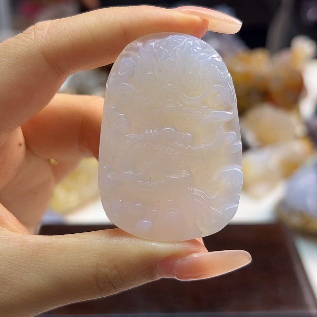 玛瑙/玉髓合金颈饰