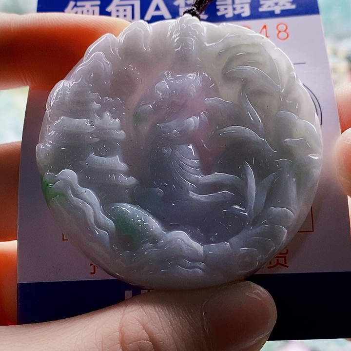 吊坠(不含链)未镶嵌翡翠