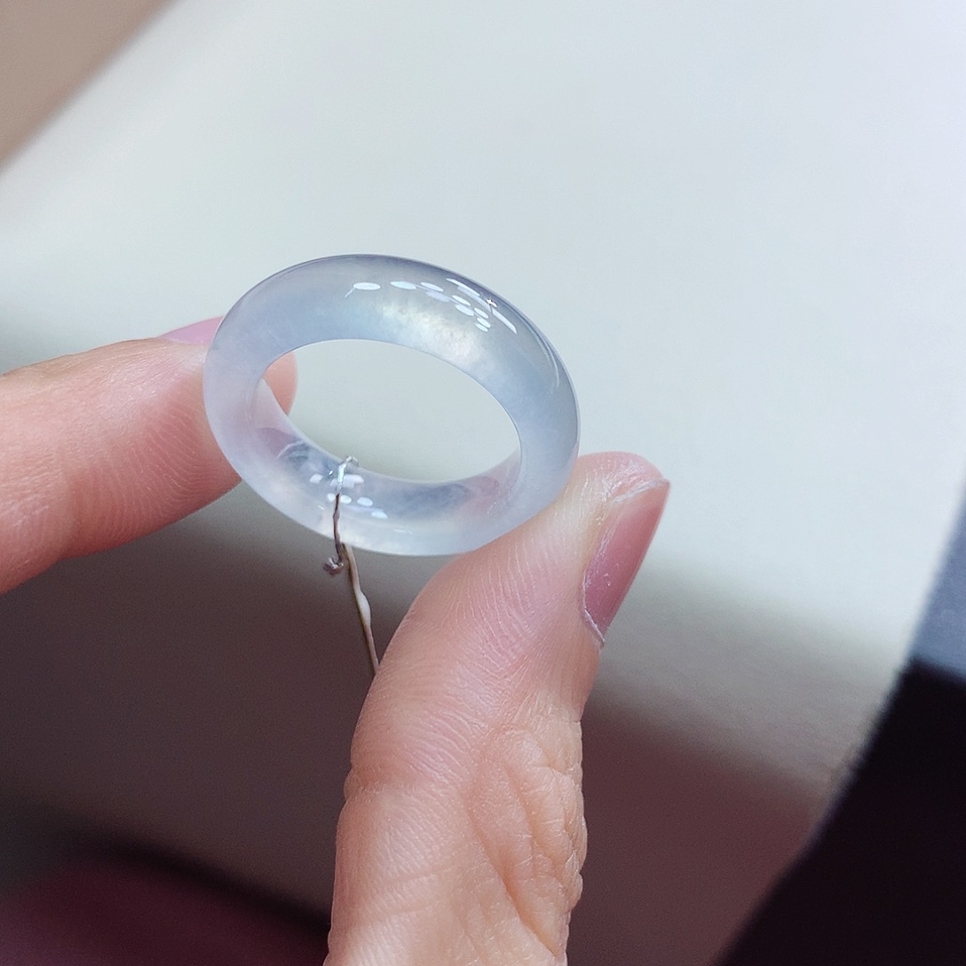 未镶嵌戒指翡翠14-15号