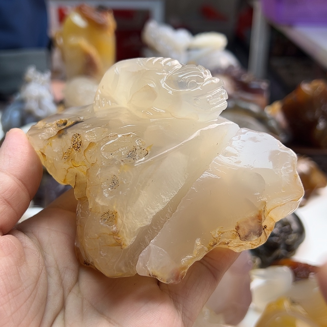 玛瑙/玉髓未镶嵌颈饰