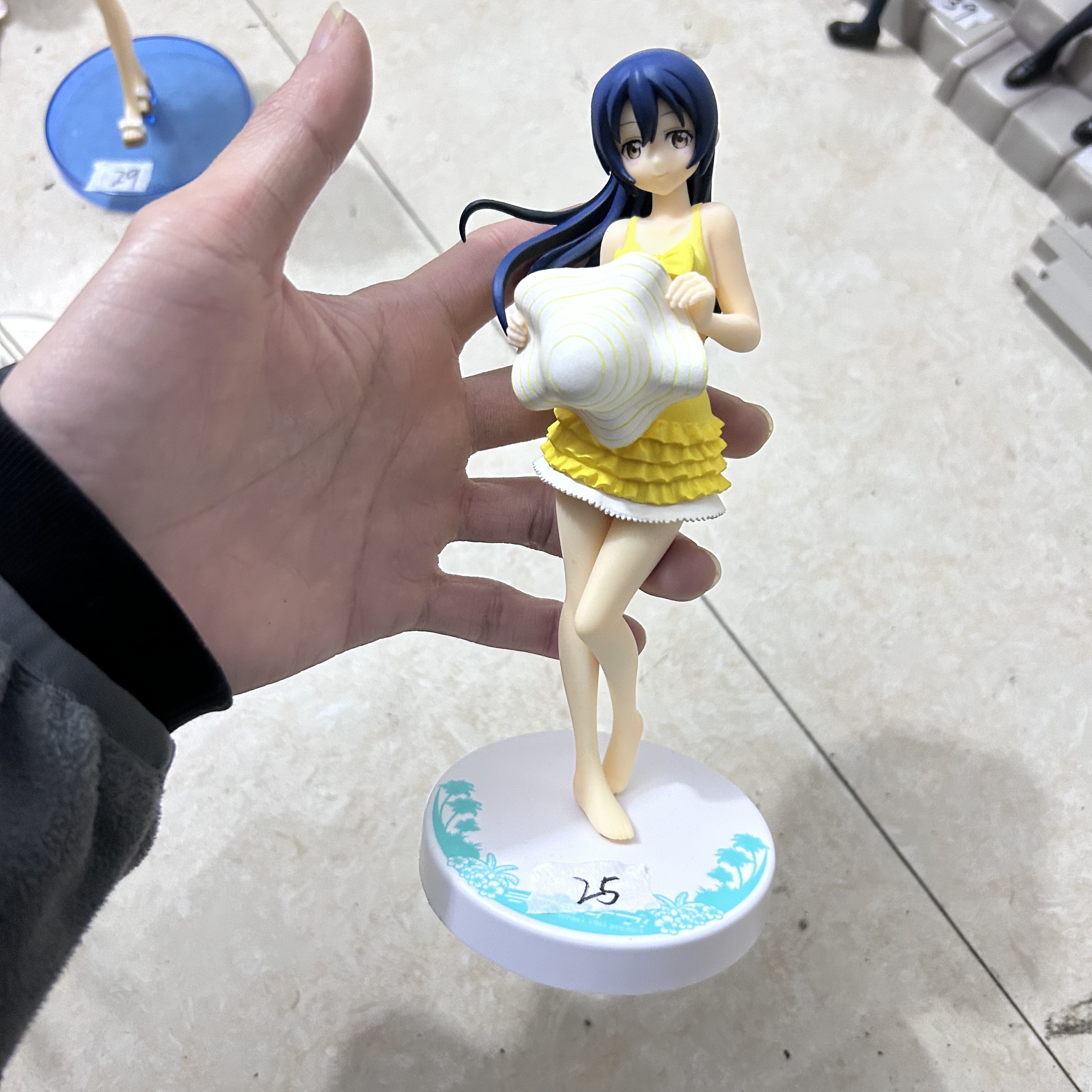 正版无盒 love live 园田海未 水着 泳装 景品手办