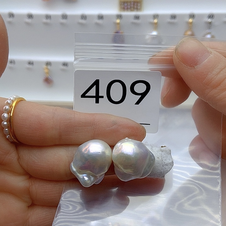 淡水珍珠颈饰银S925镶嵌