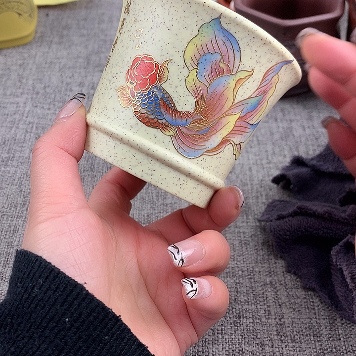 紫砂茶杯高端主人杯