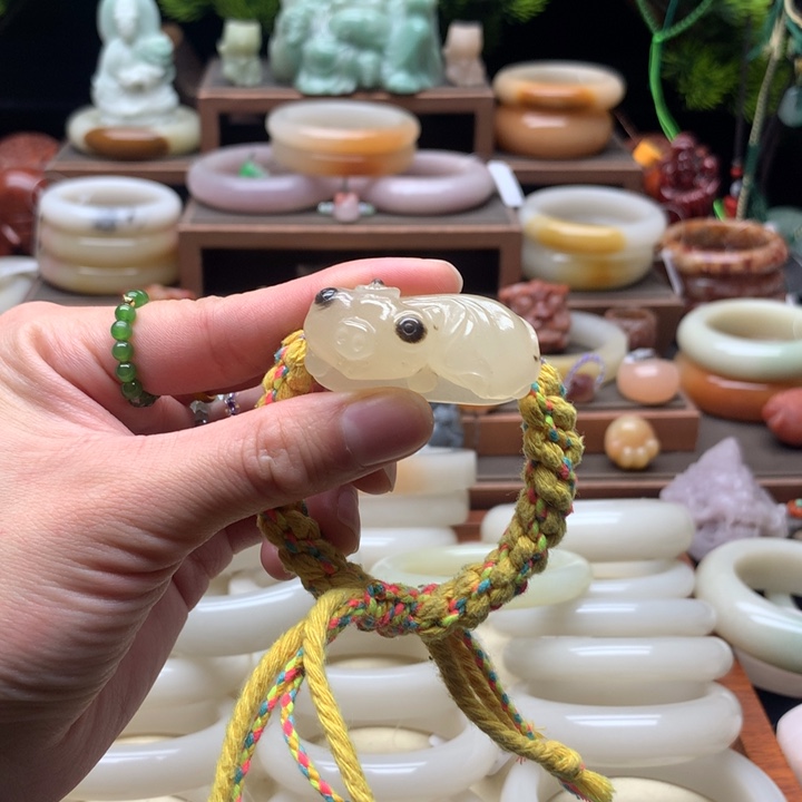 来***～查罗石合金手镯（开口镯）200不退不换