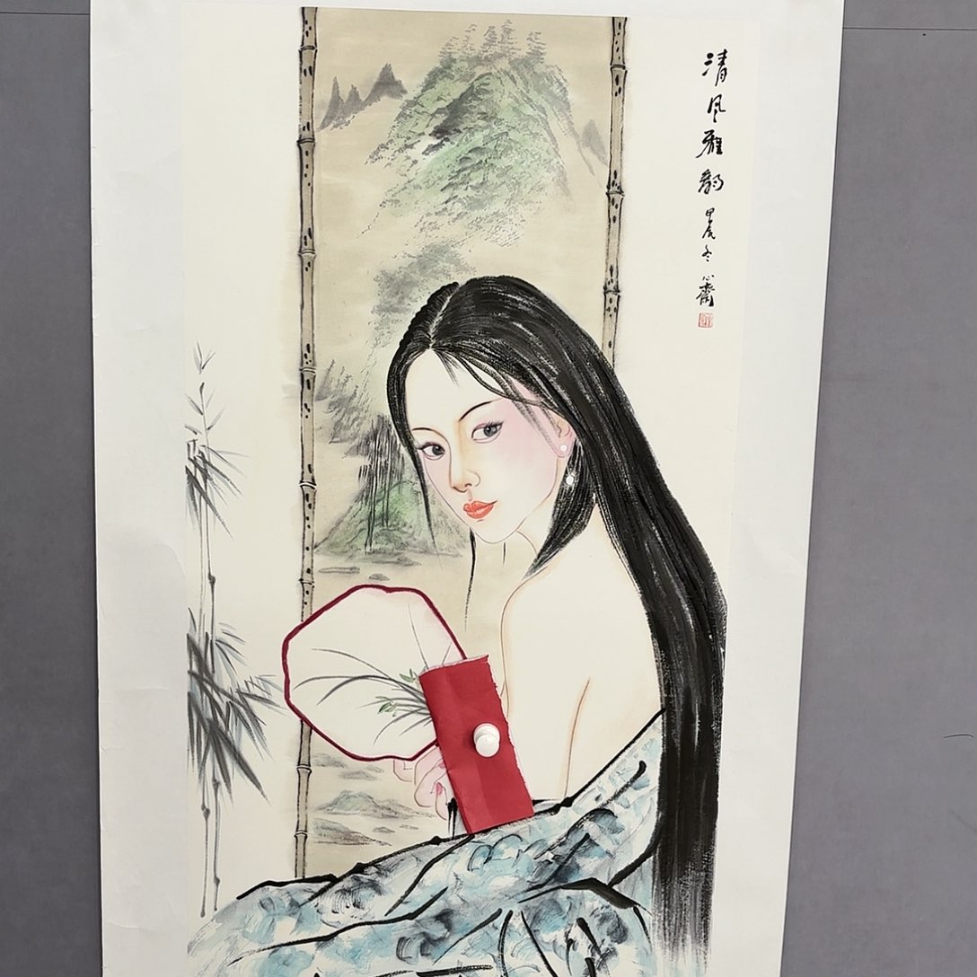 国画亲笔手绘原创