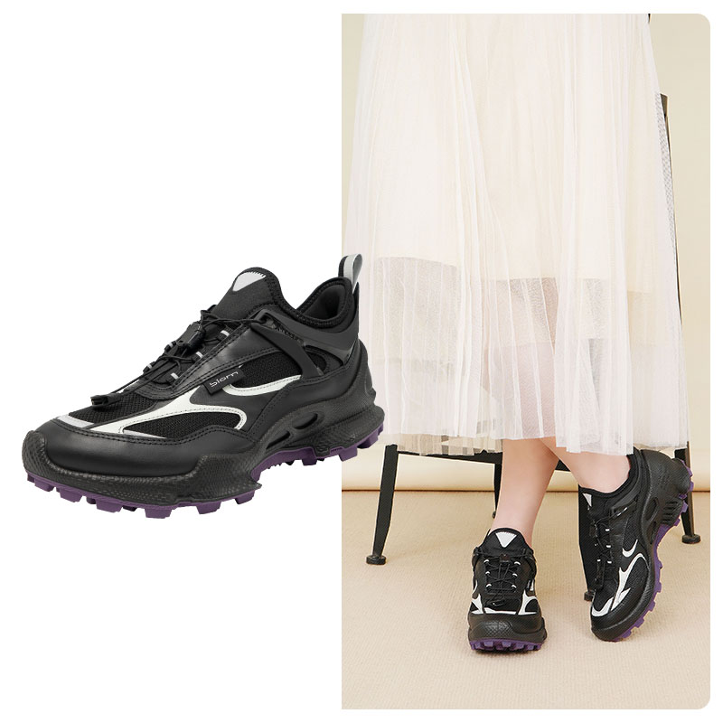 Ecco/爱步女鞋803383踪迹25年新款透气跑鞋 健步BIOMC运动休闲鞋