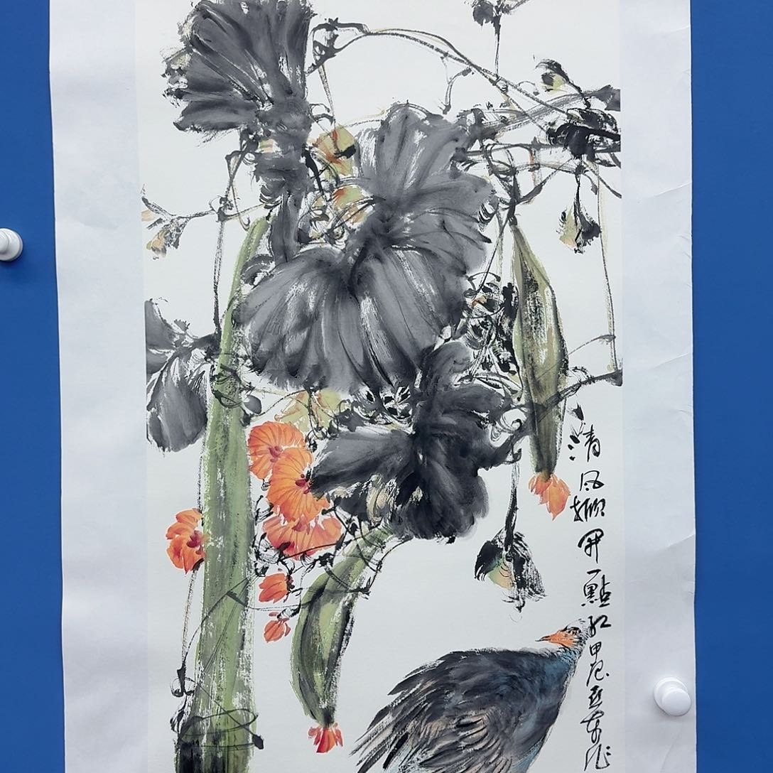 国画多次参加国内外重大