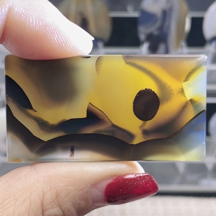 玛瑙/玉髓未镶嵌颈饰