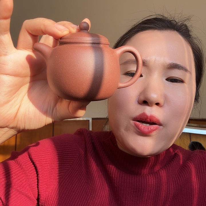 紫砂茶壶紫泥匏尊150cc