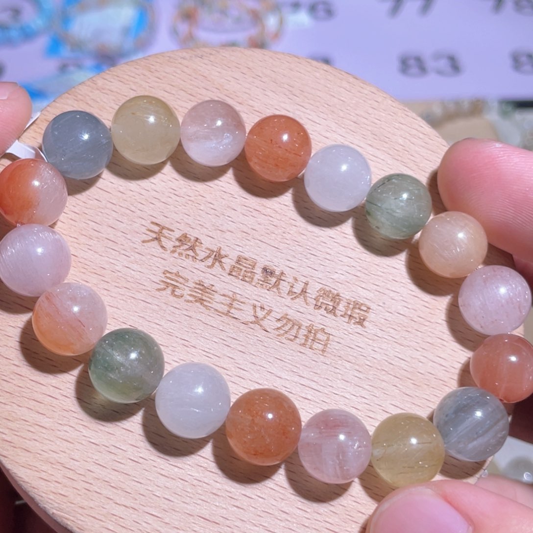 水晶手链未镶嵌76号多样性发一11+