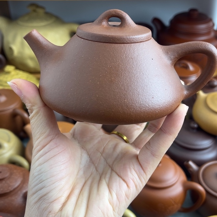 茶壶紫砂200降坡半手