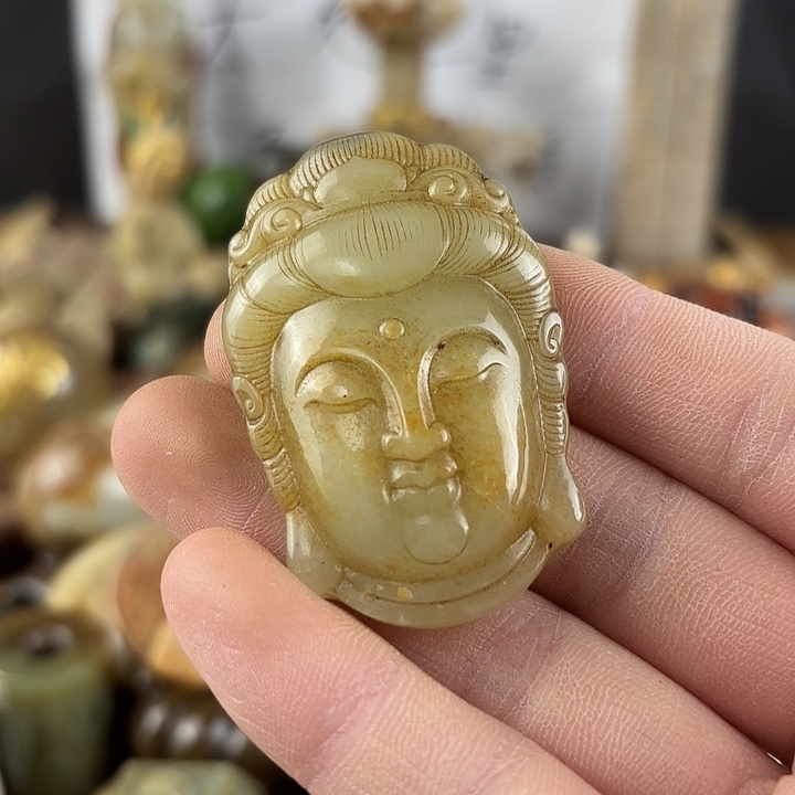 和田玉挂件未镶嵌