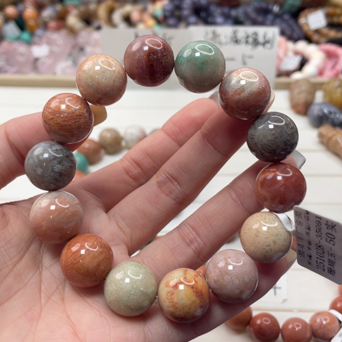 未镶嵌手链硅化玉D**n877