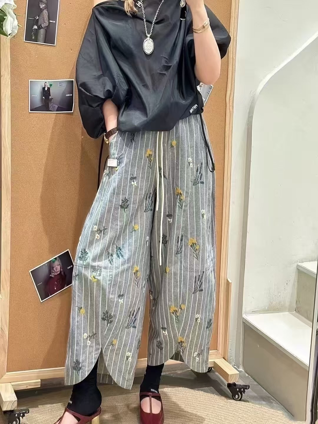 2025设计师新款时尚百搭女装休闲裤