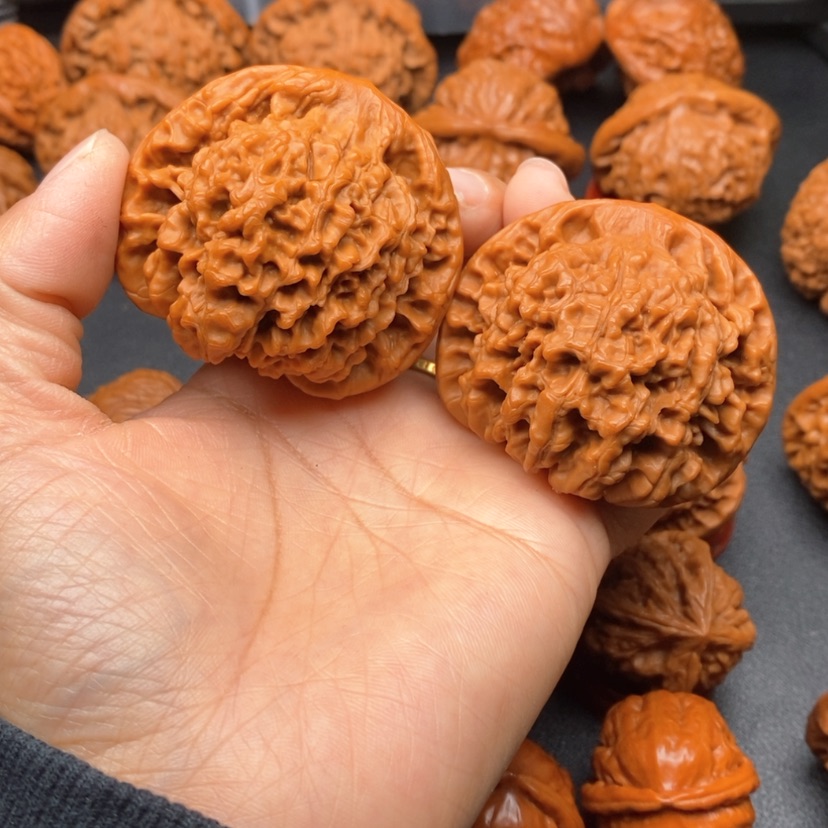 【闪购商品】文玩核桃把件用****651官帽