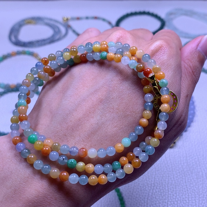 定制翡翠未镶嵌缅甸翡翠a货卡4