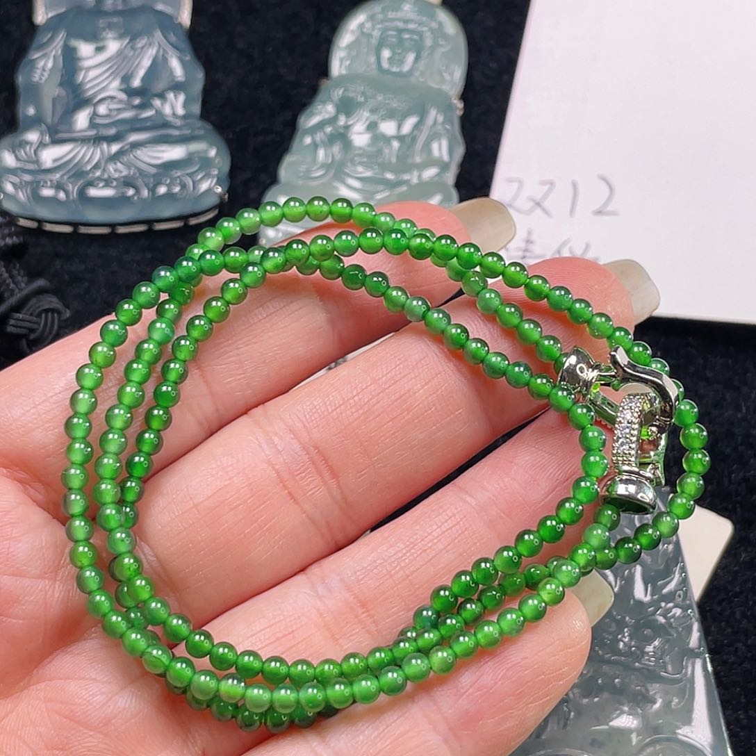 颈饰未镶嵌翡翠5，