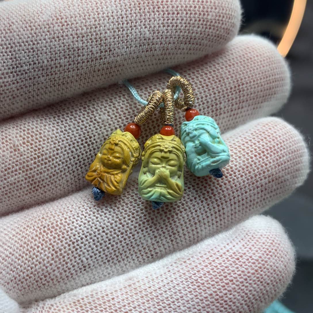 绿松石挂件未镶嵌