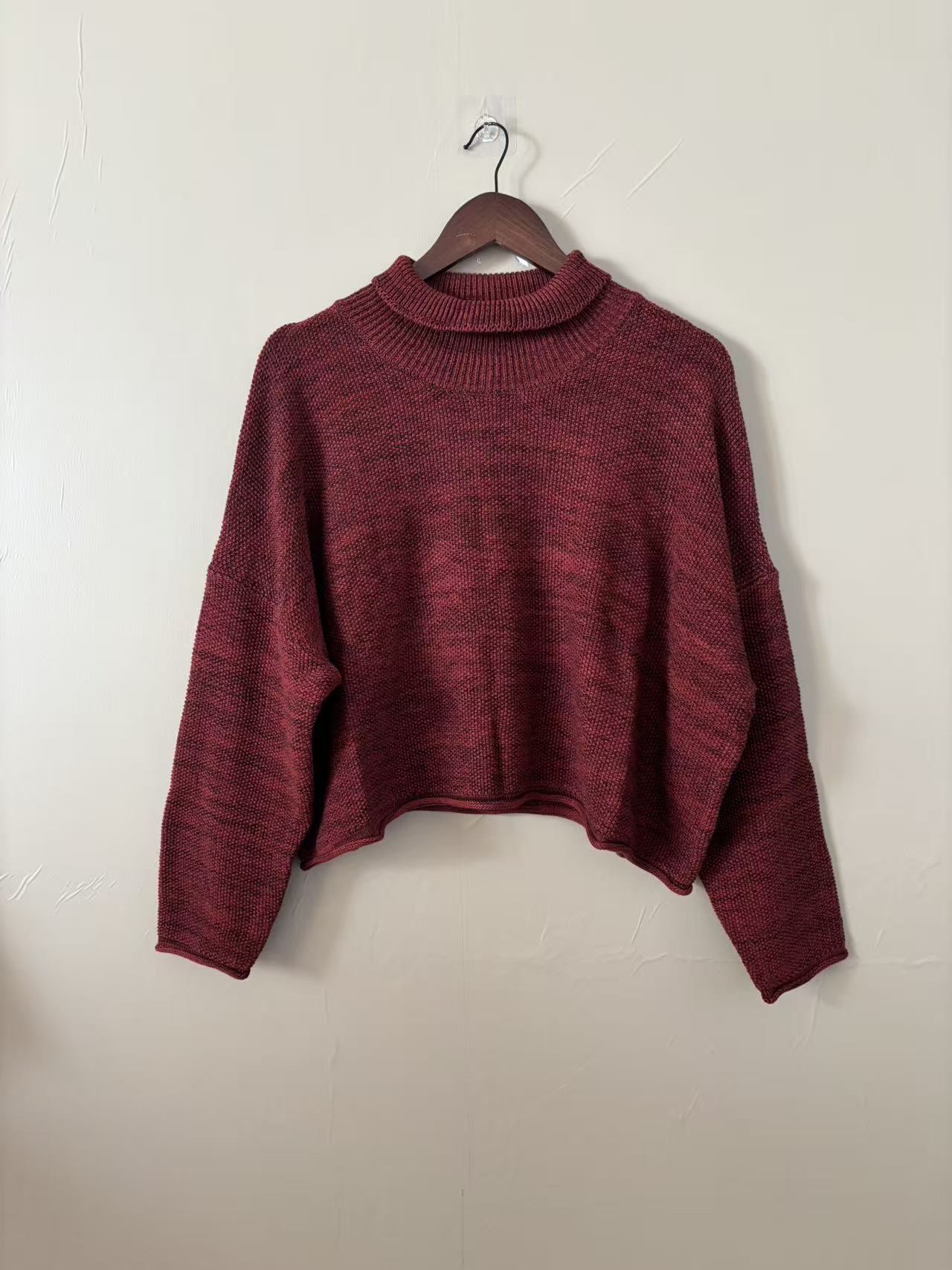 秋冬新款休闲百搭宽松毛衣