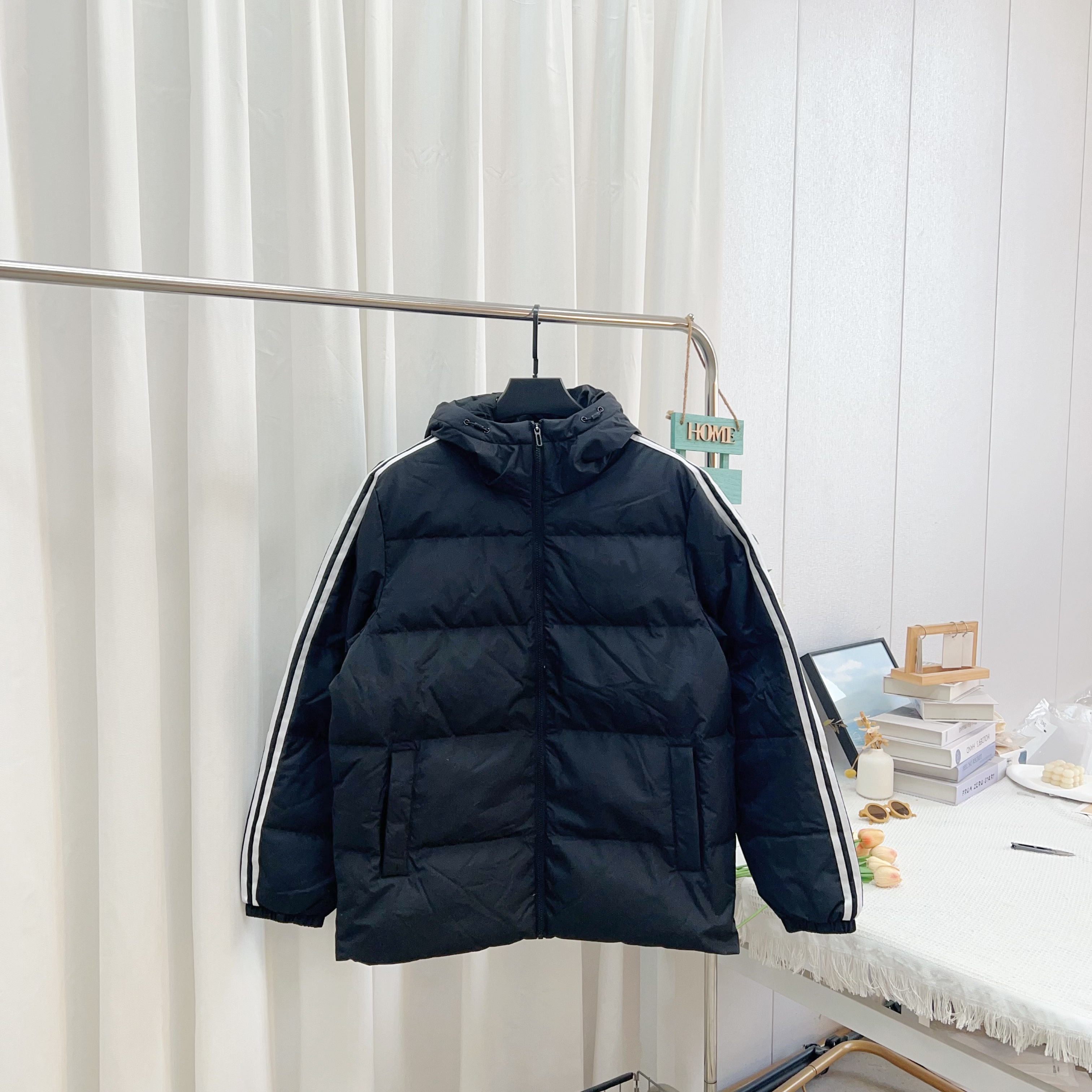 微瑕！男士简约百搭连帽保暖羽绒服1023