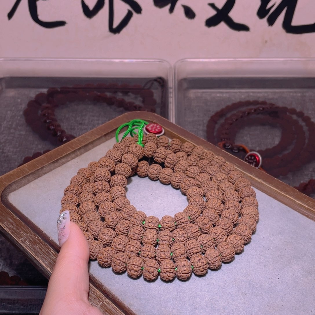 手串金刚菩提晨**流纯血老树王108颗10.5