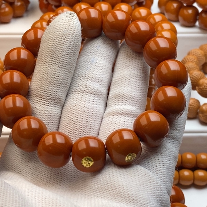 猴头核桃手串那**豆尺寸15.3