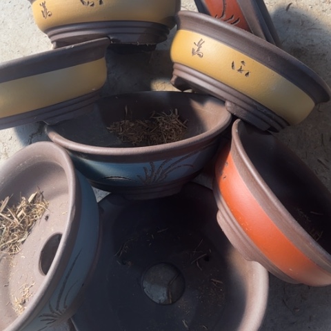 紫砂花盆100-8。100-8