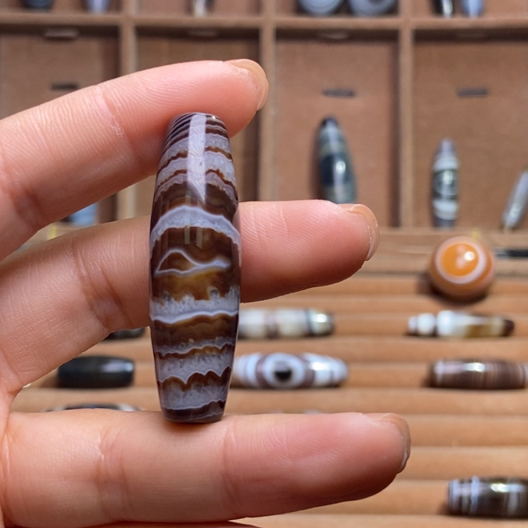 梵***道玛瑙/玉髓未镶嵌颈饰