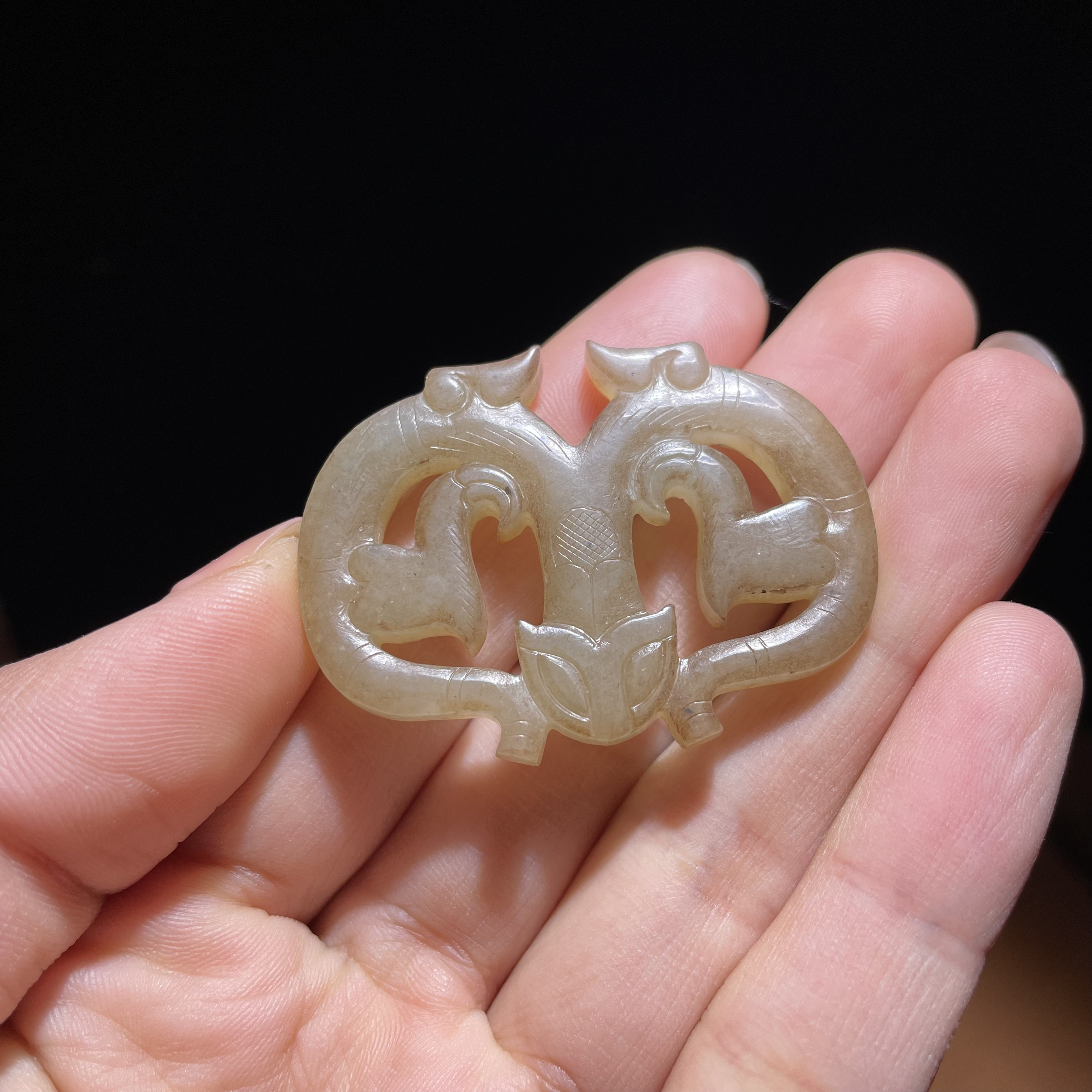 玲珑古玉收藏龙佩