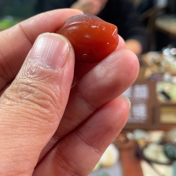 颈饰未镶嵌南红玛瑙