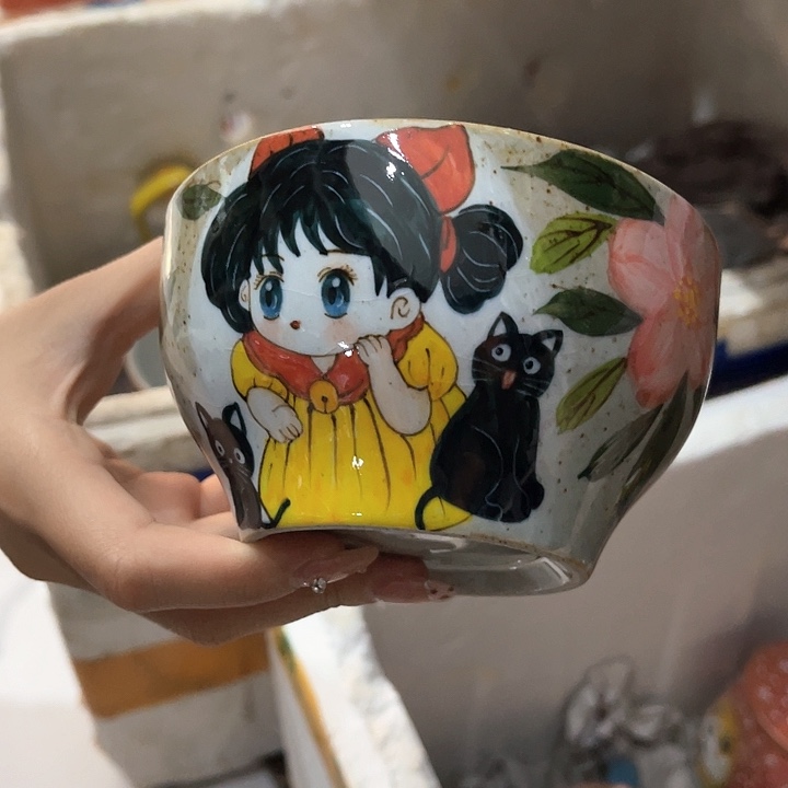 陶景德镇釉手绘陶瓷 