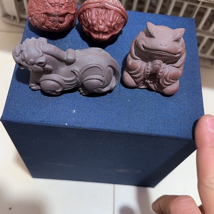 紫砂茶宠雕塑瑕疵茶宠