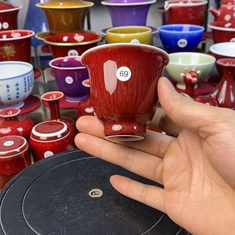 【闪购商品】景德镇名陶雅玩原矿郎红