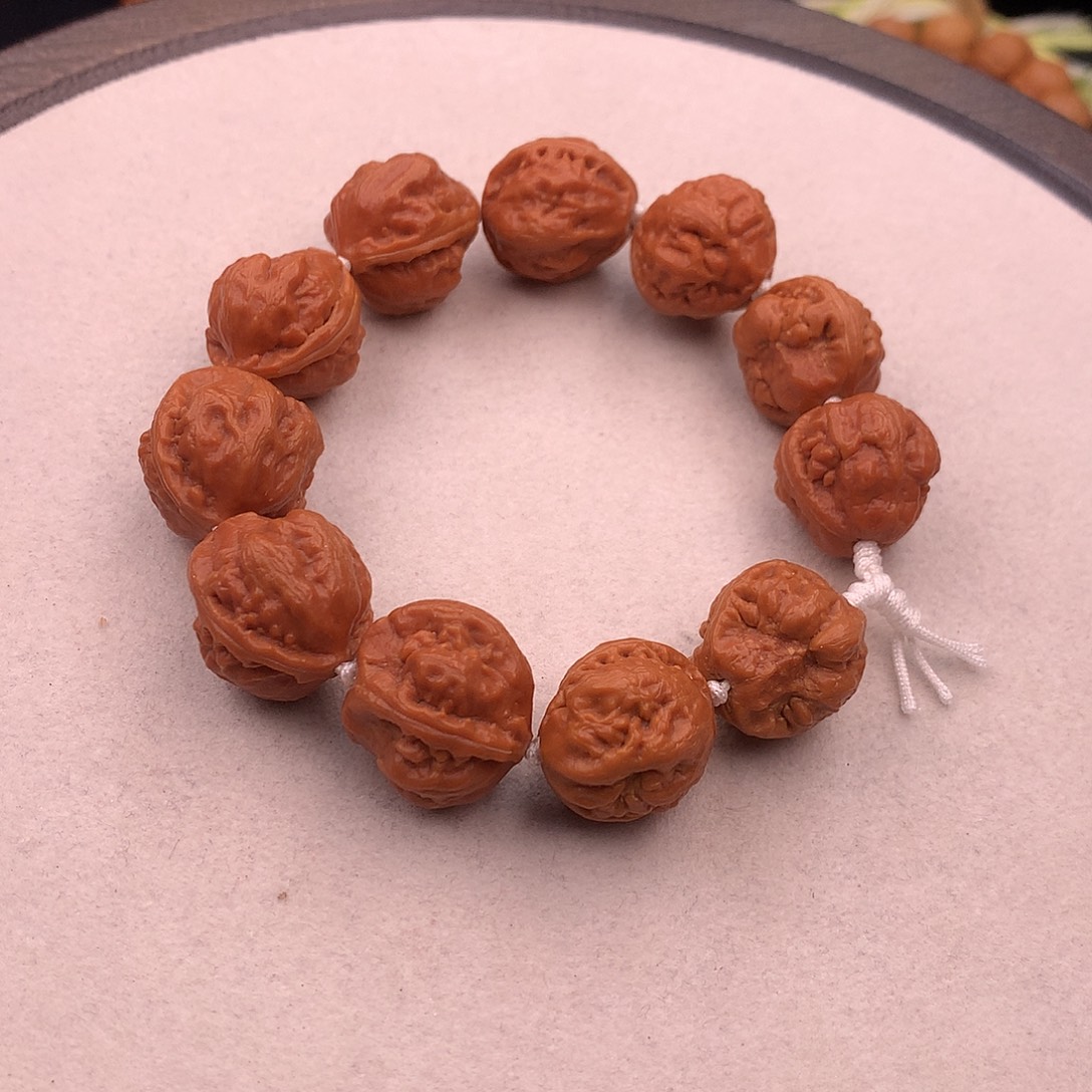 文玩核桃手串猫爪