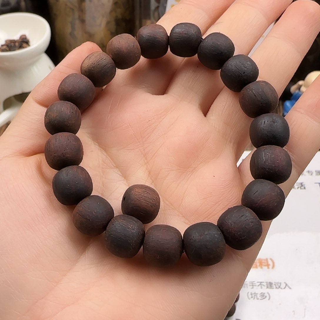 降真香手串/手链10/11东枝黄棋楠单圈加1颗