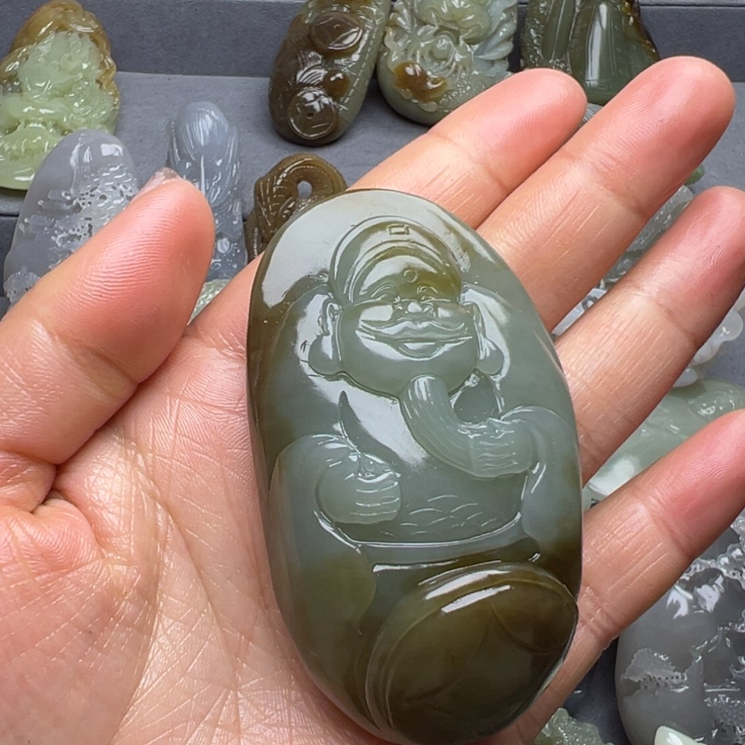 和田玉颈饰未镶嵌W***6