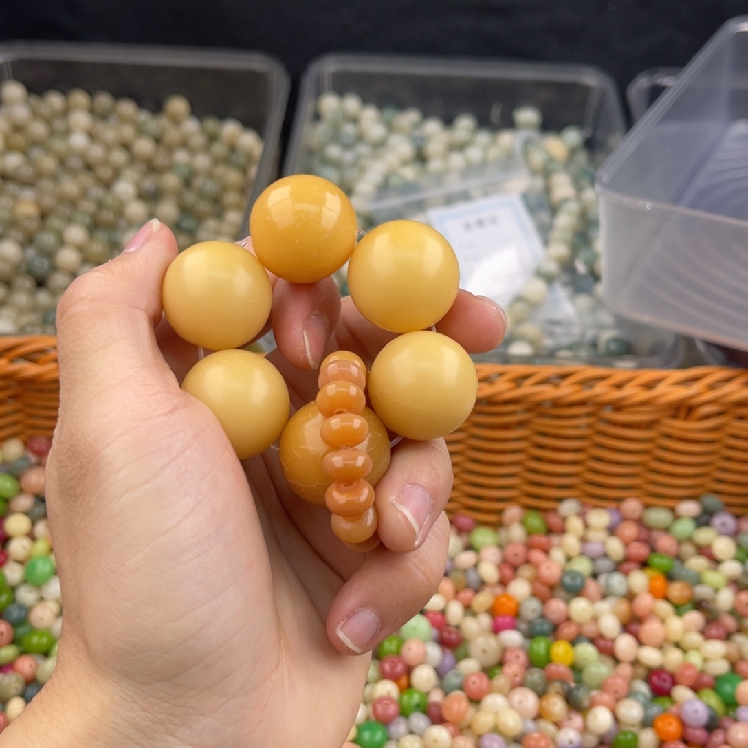 白玉菩提吊坠z 20mm/40+2颗/微瑕不售后