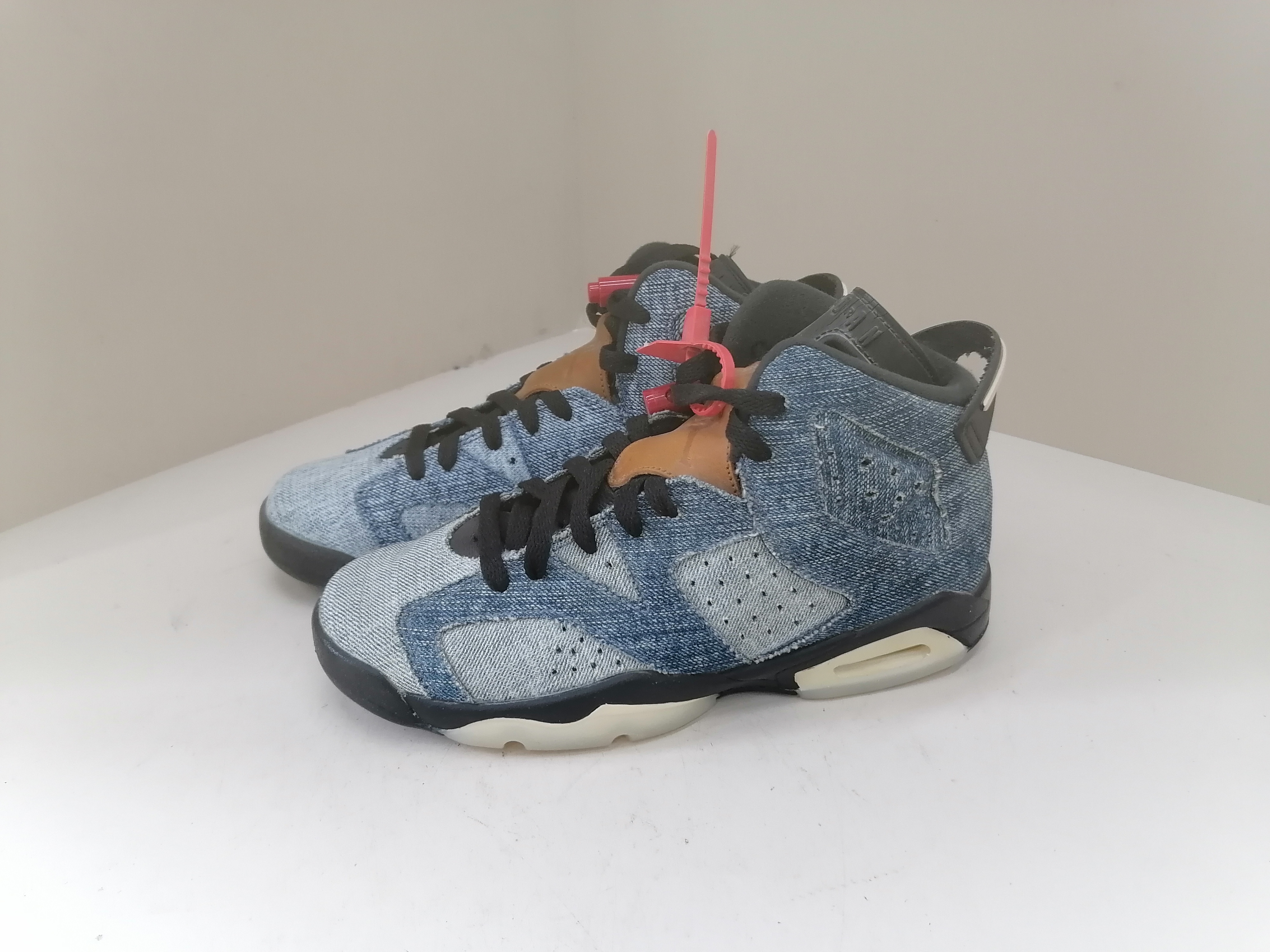 nike aj6 牛仔丹宁经典配色板鞋 38码 全新原盒