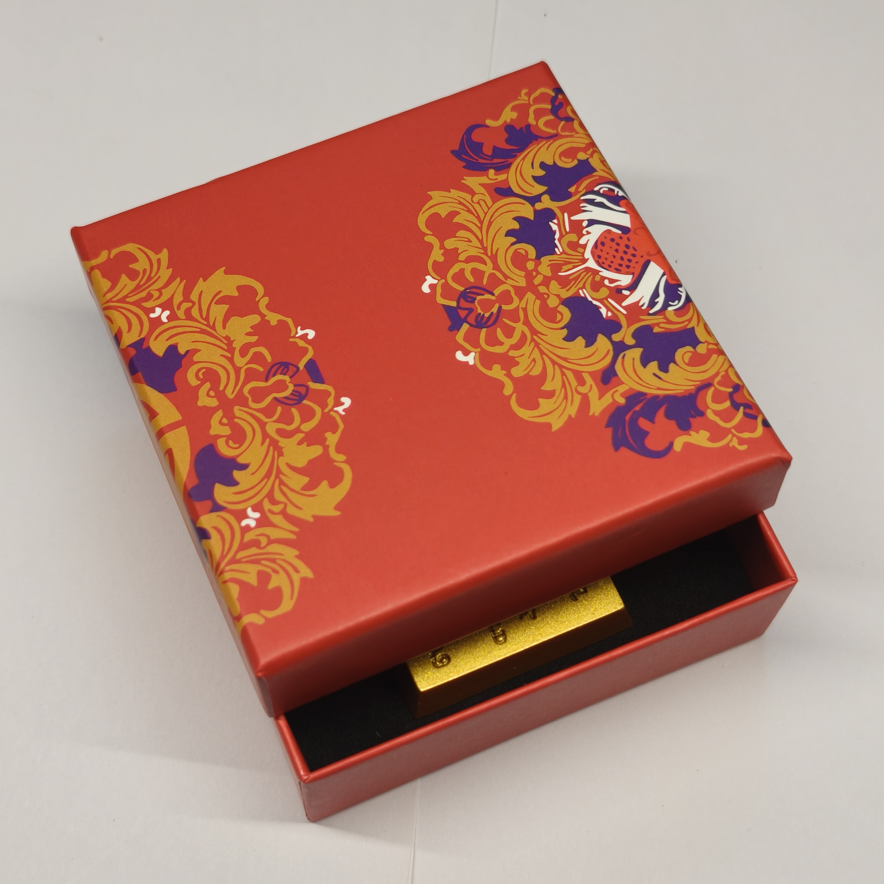 礼品盒中国风烫印精美百搭T*28468*T拍一发二到手两个