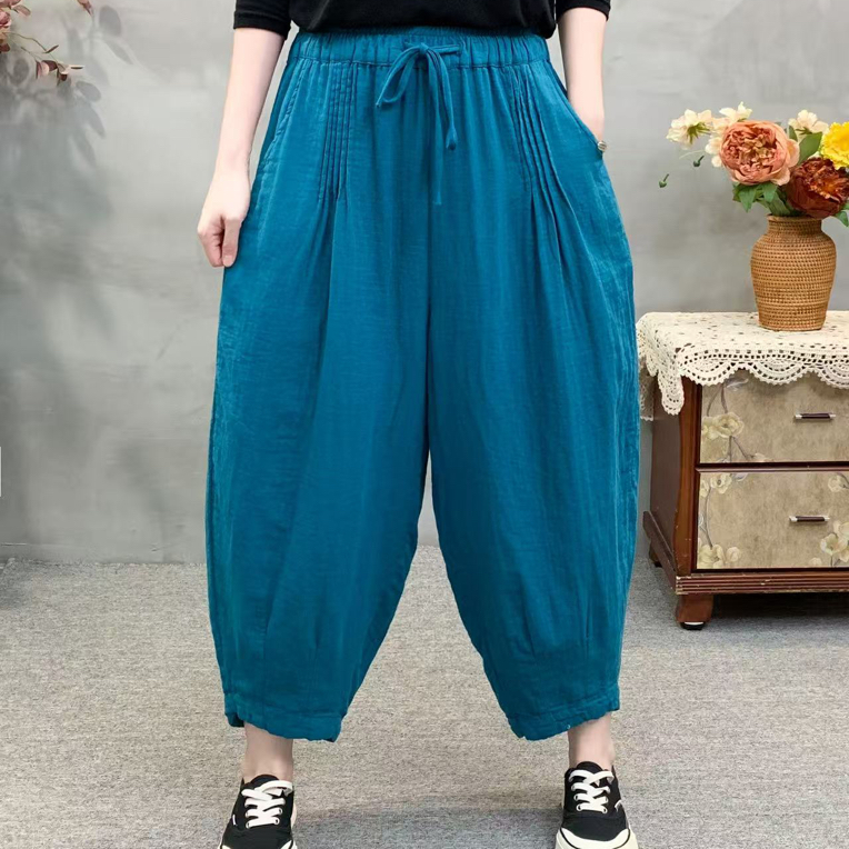 大码早秋双层纱婴儿棉气球褶皱女士休闲百搭2176