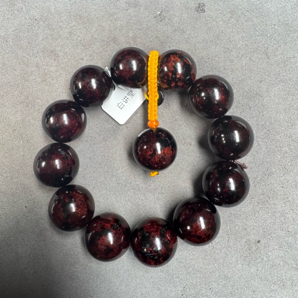 C120沉木圆珠手串