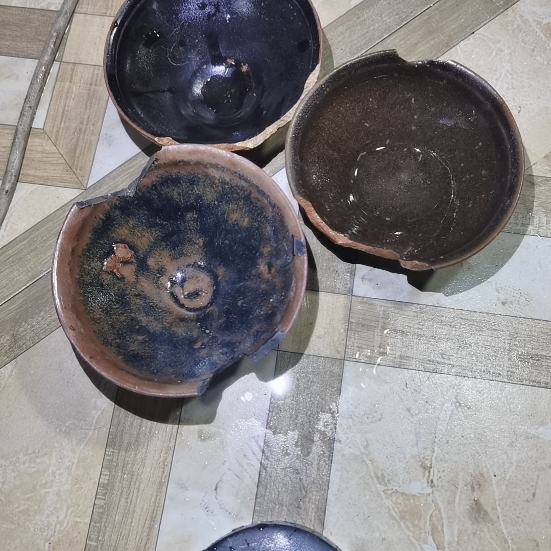 宋***化茶盏建盏茶杯可以喝茶