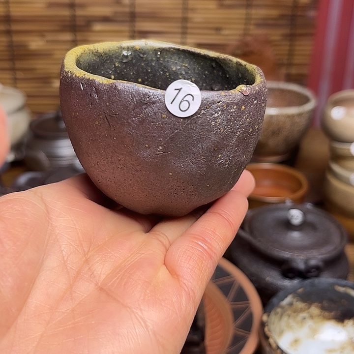 手工制作，柴窑裸烧