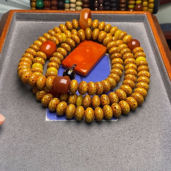 用***9星月菩提吊坠星月