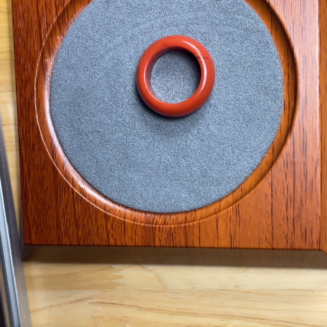 南红玛瑙未镶嵌戒圈哒*哒